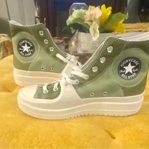 2023 Chuck Taylor All Star High Construct 'Colorblock - Alligator' Size 9 Men